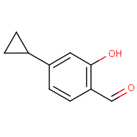 CAS: 2387695-91-0 | OR54662 | 2-Hydroxy-4-cyclopropylbenzaldehyde