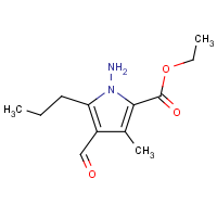 CAS: 2098499-50-2 | OR54682 | Ethyl 1-amino-4-formyl-3-methyl-5-propylpyrrole-2-carboxylate