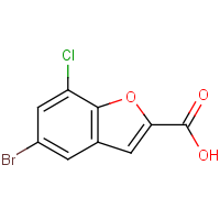 CAS: 944692-41-5 | OR54701 | 5-Bromo-7-chloro-1-benzofuran-2-carboxylic acid