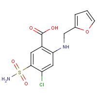 CAS: 54-31-9 | OR5475 | 4-Chloro-2-{[(fur-2-yl)methyl]amino}-5-sulphamoylbenzoic acid