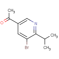 CAS: 1416821-92-5 | OR54755 | 1-(5-Bromo-6-isopropylpyridin-3-yl)ethan-1-one