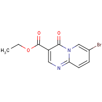 CAS: 16867-56-4 | OR54821 | Ethyl 7-bromo-4-oxo-4H-pyrido[1,2-a]pyrimidine-3-carboxylate