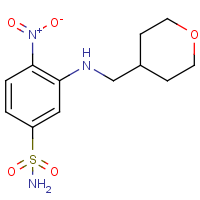 CAS: 1228779-96-1 | OR55052 | 3-Nitro-4-(((tetrahydro-2H-pyran-4-yl)methyl)amino)benzenesulfonamide