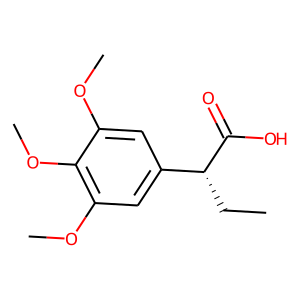 CAS:1212160-00-3 | OR55057 | (2R)-2-(3,4,5-Trimethoxyphenyl)butanoic acid