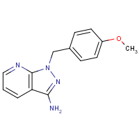 CAS:1968547-14-9 | OR55069 | 1-[(4-methoxyphenyl)methyl]pyrazolo[3,4-b]pyridin-3-amine