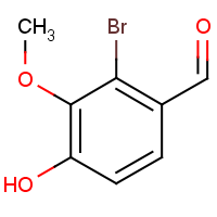 CAS: 89984-24-7 | OR55155 | 2-Bromo-4-hydroxy-3-methoxybenzaldehyde