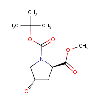 CAS: 135042-17-0 | OR55193 | 1-tert-Butyl 2-methyl (2R,4S)-4-hydroxypyrrolidine-1,2-dicarboxylate