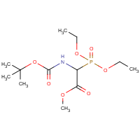 CAS: 207863-56-7 | OR55201 | Methyl 2-((tert-butoxycarbonyl)amino)-2-(diethoxyphosphoryl)acetate