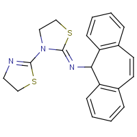 CAS: 1072145-33-5 | OR55331 | N-(3-(4,5-Dihydrothiazol-2-yl)thiazolidin-2-ylidene)-5H-dibenzo[a,d][7]annulen-5-amine