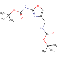 CAS:2135339-72-7 | OR55338 | 2-(Boc-amino)-4-[(Boc-amino)methyl]oxazole