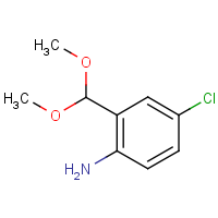 CAS: 2244088-10-4 | OR55358 | 4-Chloro-2-(dimethoxymethyl)aniline