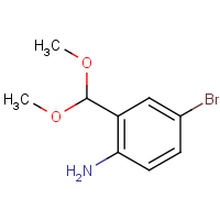 CAS: 2244086-41-5 | OR55363 | 4-Bromo-2-(dimethoxymethyl)aniline