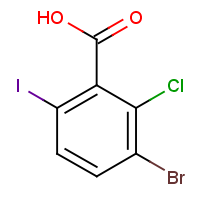 CAS: 2091247-87-7 | OR55383 | 3-Bromo-2-chloro-6-iodobenzoic acid