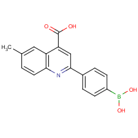 CAS: 373384-16-8 | OR5542 | 2-(4-Dihydroxyborane)phenyl-4-carboxy-6-methylquinoline