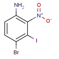 CAS: 2091791-61-4 | OR55422 | 4-Bromo-3-iodo-2-nitroaniline