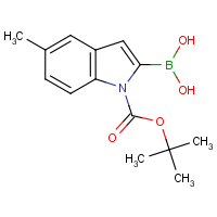 CAS: 475102-14-8 | OR5546 | 5-Methyl-1H-indole-2-boronic acid, N-BOC protected