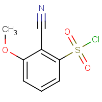 CAS: 850154-04-0 | OR55463 | 2-Cyano-3-methoxybenzenesulfonyl chloride