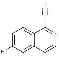 CAS: 1082674-24-5 | OR55470 | 6-Bromoisoquinoline-1-carbonitrile