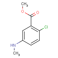 CAS: 1340437-11-7 | OR55472 | Methyl 2-chloro-5-(methylamino)benzoate