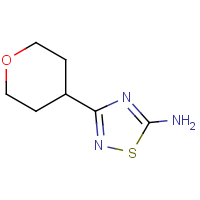 CAS: 1249828-99-6 | OR55508 | 3-(Oxan-4-yl)-1,2,4-thiadiazol-5-amine