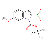 CAS: 850568-65-9 | OR5551 | 6-Methoxy-1H-indole-2-boronic acid, N-BOC protected