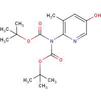 CAS: 2244085-45-6 | OR55512 | 6-(Bis-BOC-Amino)-5-methylpyridin-3-ol
