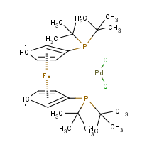 CAS:95408-45-0 | OR55569 | [1,1'-Bis(di-tert-butylphosphino)ferrocene]dichloropalladium(II)