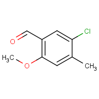 CAS:82128-70-9 | OR55630 | 5-Chloro-2-methoxy-4-methylbenzaldehyde