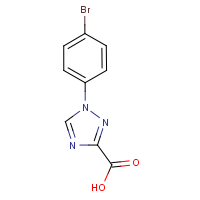 CAS: 1782518-89-1 | OR55692 | 1-(4-Bromophenyl)-1,2,4-triazole-3-carboxylic acid
