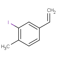 CAS: 165803-90-7 | OR55733 | 3-Iodo-4-methylstyrene