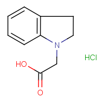 CAS:193544-62-6 | OR5659 | (2,3-Dihydro-1H-indol-1-yl)acetic acid hydrochloride