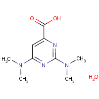 CAS:1052402-84-2 | OR5664 | 2,6-Bis(dimethylamino)pyrimidine-4-carboxylic acid monohydrate