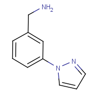 CAS: 687635-04-7 | OR5680 | [3-(1H-Pyrazol-1-yl)phenyl]methylamine