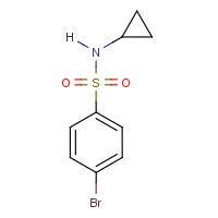 CAS: 331950-30-2 | OR5694 | 4-Bromo-N-cyclopropylbenzenesulphonamide