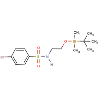 CAS: 850429-52-6 | OR5709 | 4-Bromo-N-[2-(tert-butyldimethylsilyloxy)ethyl]benzenesulphonamide