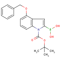 CAS: 850568-52-4 | OR5711 | 4-Benzyloxyindole-2-boronic acid, N-BOC protected