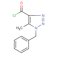 CAS:664351-09-1 | OR5756 | 1-Benzyl-5-methyl-1H-1,2,3-triazole-4-carbonyl chloride