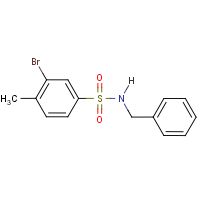 CAS:850429-67-3 | OR5810 | N-Benzyl-N-3-bromo-4-methylbenzenesulphonamide