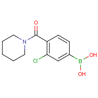 CAS:850589-50-3 | OR5815 | 3-Chloro-4-(piperidin-1-ylcarbonyl)benzeneboronic acid