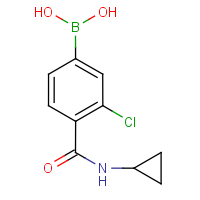 CAS:850589-44-5 | OR5816 | 3-Chloro-4-(cyclopropylcarbamoyl)benzeneboronic acid