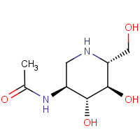 CAS: 105265-96-1 | OR5840T | N-[(3S,4R,5R,6R)-4,5-Dihydroxy-6-(hydroxymethyl)piperidin-3-yl]acetamide