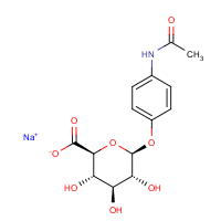 CAS: 120595-80-4 | OR5850T | 4-Acetamidophenyl beta-D-glucuronide, sodium salt