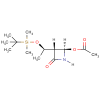 CAS: 76855-69-1 | OR5857 | (2R,3R)-3-[(R)-1-(tert-Butyldimethylsilyloxy)ethyl]-4-oxoazetidin-2-ylacetate