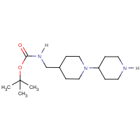 CAS: 883512-84-3 | OR5906 | 4-(4-Methylaminopiperidin-1-yl, 4-BOC protected)piperidine