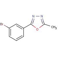 CAS: 41491-53-6 | OR59322 | 2-(3-Bromophenyl)-5-methyl-1,3,4-oxadiazole