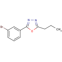 CAS: 957065-95-1 | OR59323 | 2-(3-Bromophenyl)-5-propyl-1,3,4-oxadiazole