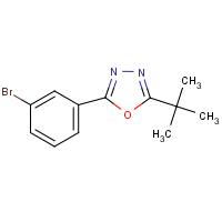 CAS: 957065-96-2 | OR59325 | 2-(3-Bromophenyl)-5-(tert-butyl)-1,3,4-oxadiazole