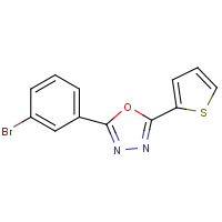 CAS: 957065-93-9 | OR59326 | 2-(3-Bromophenyl)-5-(thien-2-yl)-1,3,4-oxadiazole