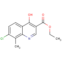 CAS: 5350-94-7 | OR59329 | Ethyl 7-chloro-4-hydroxy-8-methylquinoline-3-carboxylate