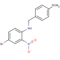 CAS: 957062-86-1 | OR59357 | 4-Bromo-N-(4-methoxybenzyl)-2-nitroaniline